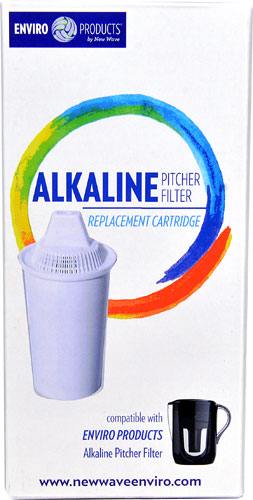New Wave Enviro Alkaline Pitcher Filter Replacement Cartridge