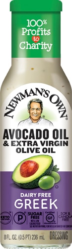 Newman's Own Avocado Oil & Extra Virgin Olive Oil Dressing Greek