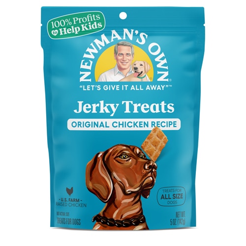 Newman's Own Jerky Treats for Dogs Original Chicken Recipe