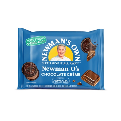 Newman's Own Newman O's Cookies Chocolate Crème