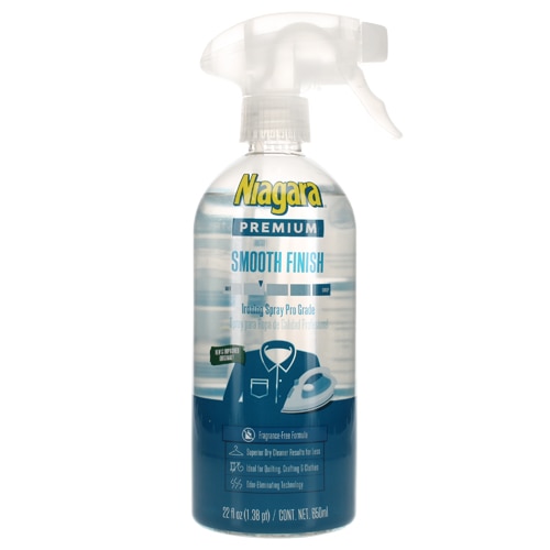 Niagara Premium Ironing Spray Pro Grade Non-Aerosol Fragrance Free