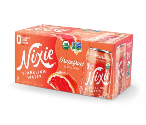 Nixie Organic Sparkling Water Grapefruit