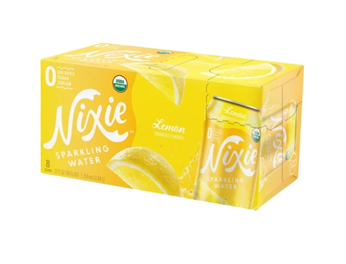 Nixie Organic Sparkling Water Lemon