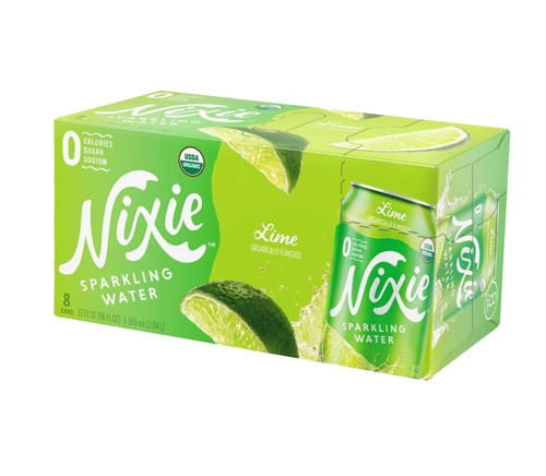 Nixie Organic Sparkling Water Lime