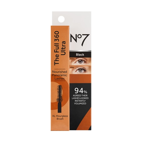 No7 Full 360 Ultra Mascara - Black