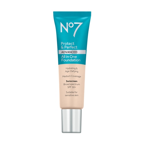 No7 Protect & Perfect Advanced All in One Foundation SPF 50+ Warm Beige