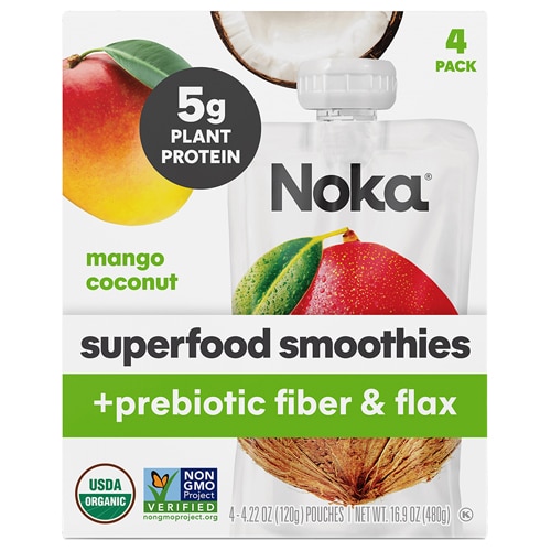 Noka Organic Superfood Smoothie Mango Conconut