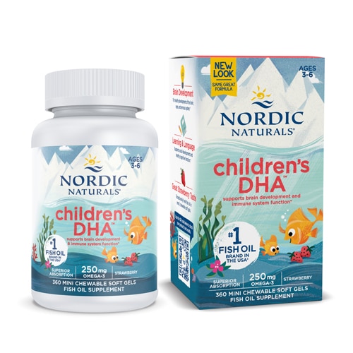 Nordic Naturals Children's DHA Fish Oil Strawberry