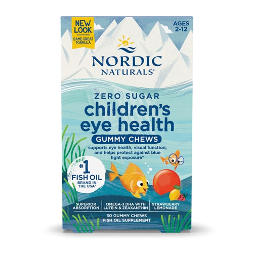 Nordic Naturals Children's Eye Health Strawberry Lemonade