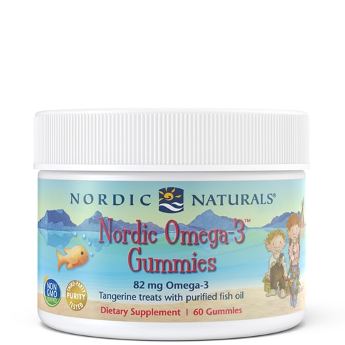 Nordic Naturals Nordic Omega-3 Gummies Tangerine