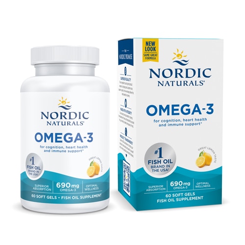 Nordic Naturals Omega-3 Lemon