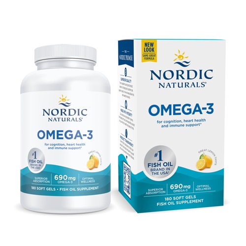 Nordic Naturals Omega-3 Lemon