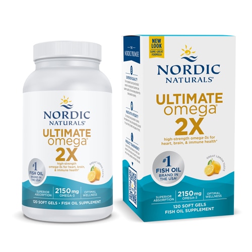 Nordic Naturals Ultimate Omega 2X Lemon