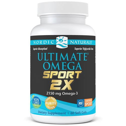 Nordic Naturals Ultimate Omega 2X Sport - NSF Certified for Sport