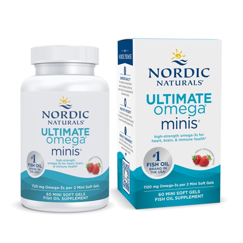 Nordic Naturals Ultimate Omega Minis Strawberry