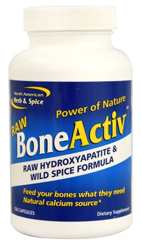 North American Herb & Spice BoneActiv™ Raw Hydroxyapatite & Wild Spice Formula