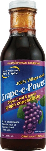 North American Herb & Spice Grape-e-Power Grape Concentrate