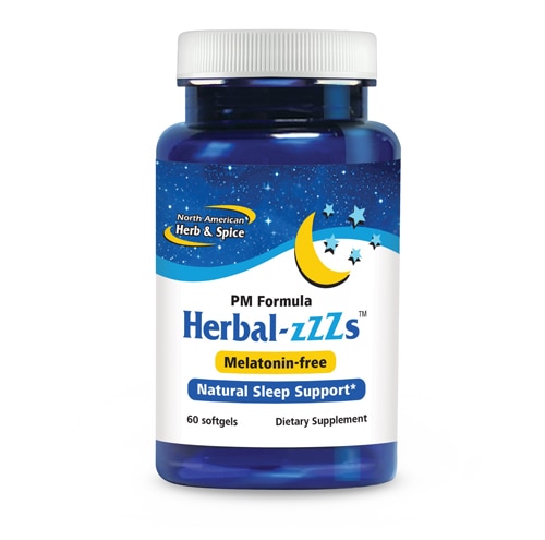 North American Herb & Spice Herbal-Zzz's - Melatonin Free - Non-Habit Forming