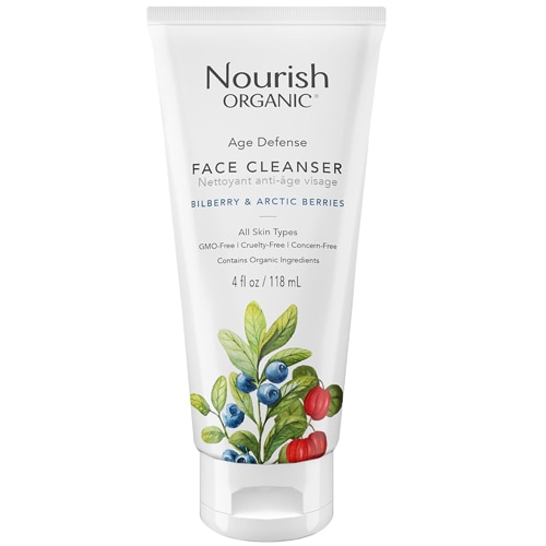 Nourish Organic Face Cleanser Age Defense