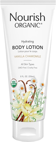 Nourish Organic Hydrating Body Lotion Vanilla Chamomile