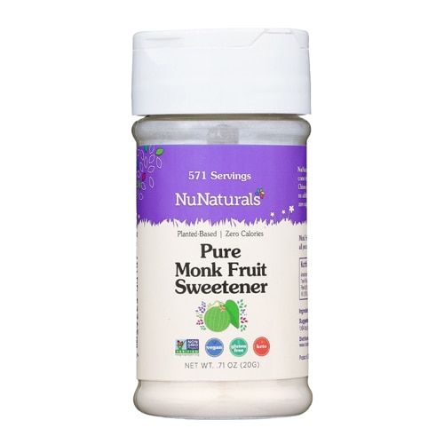 NuNaturals Non-GMO Monk Fruit Pure Extract