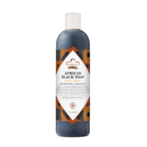 Nubian Heritage African Black Soap Detoxifying Body Wash