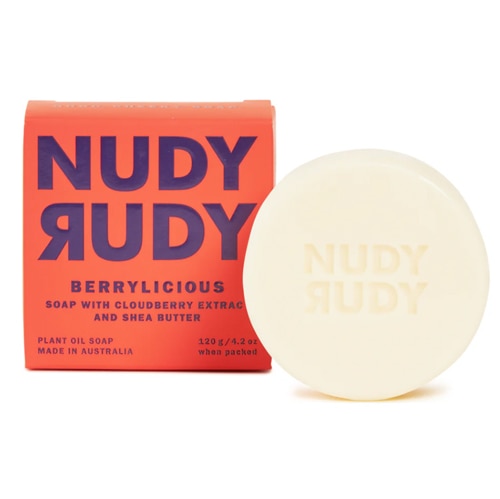 Nudy Rudy Bar Soap Berrylicious