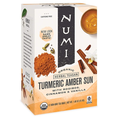 Numi Organic Tea Turmeric Tea Amber Sun