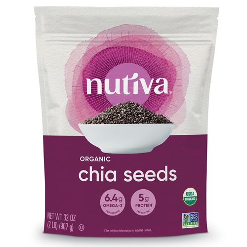 Nutiva Organic Black Chia Seeds