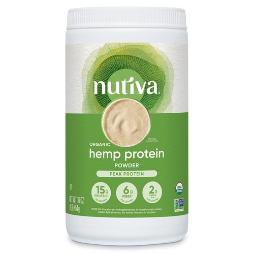 Nutiva Organic Hemp Protein Powder - Peak Protein