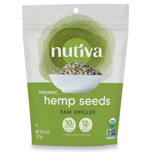 Nutiva Organic Shelled Hemp Seeds