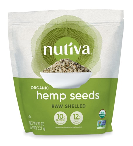 Nutiva Organic Shelled Hemp Seeds