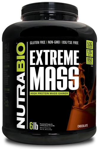 NutraBio Extreme Mass Chocolate