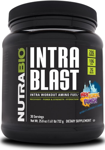 NutraBio Intra Blast New York Punch