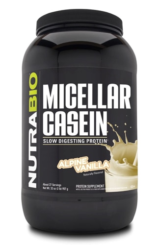 NutraBio Micellar Casein Alpine Vanilla