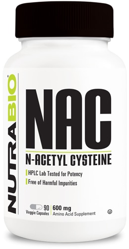 NutraBio N-Acetyl-Cysteine NAC