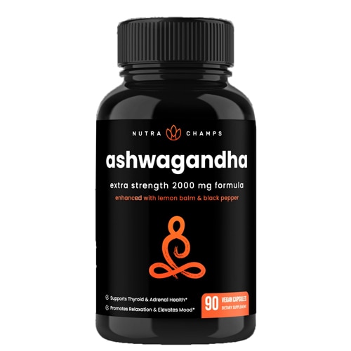 NutraChamps Ashwagandha Root Extra Strength Formula