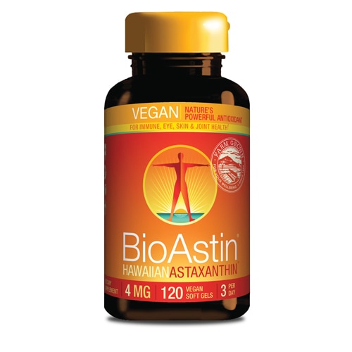 Nutrex Hawaii BioAstin Hawaiian Astaxanthin Vegan Formula