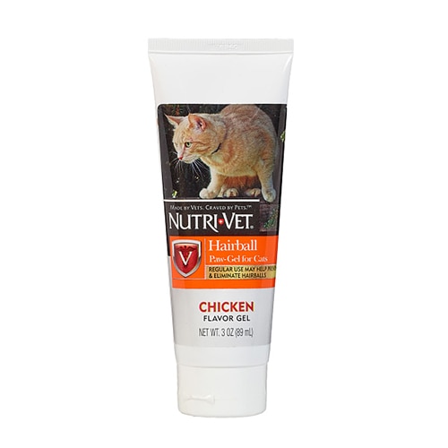 Nutri-Vet Cat Paw-Gel Hairball Lickable Chicken