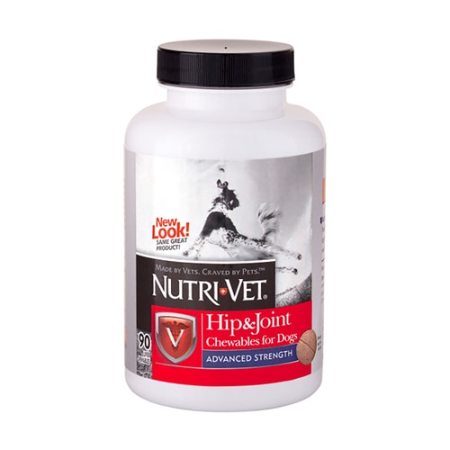 Nutri-Vet Dog Hip & Joint Advanced Strength Liver