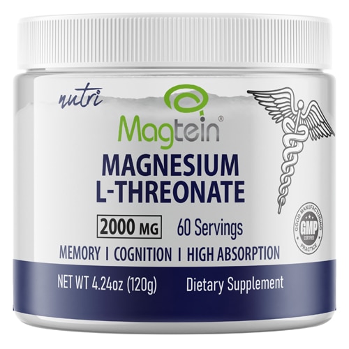 Nutri Magtein® Magnesium L-Threonate - 60 Servings Unflavored