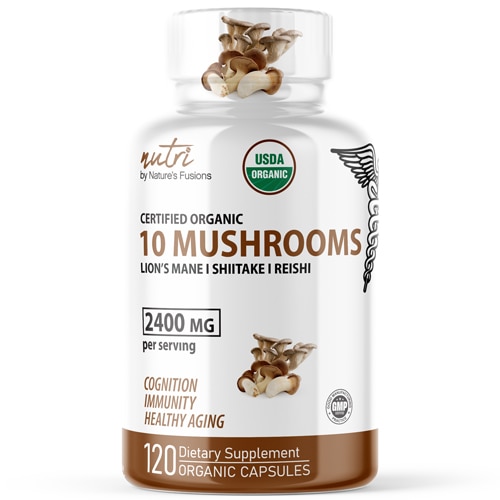 Nutri Organic 10 Mushroom Blend