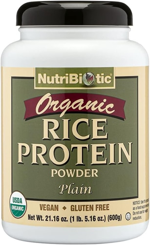 NutriBiotic Organic Rice Protein Plain