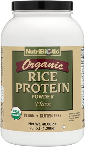 NutriBiotic Organic Rice Protein Plain