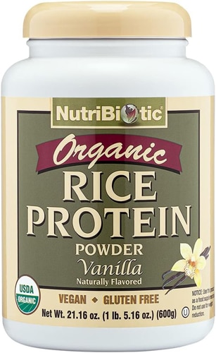 NutriBiotic Organic Rice Protein Vanilla