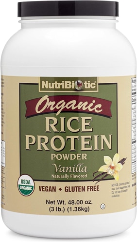 NutriBiotic Organic Rice Protein Vanilla