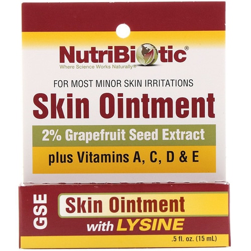 NutriBiotic Skin Ointment with Lysine