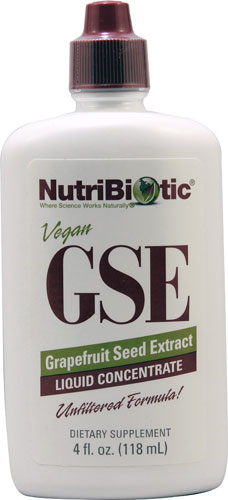 NutriBiotic Vegan GSE Grapefruit Seed Extract Liquid Concentrate