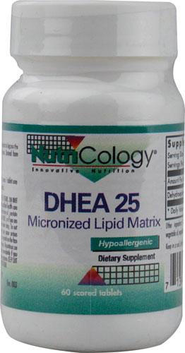 NutriCology DHEA 25 Micronized Lipid Matrix