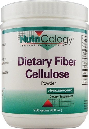 NutriCology Dietary Fiber Cellulose Powder